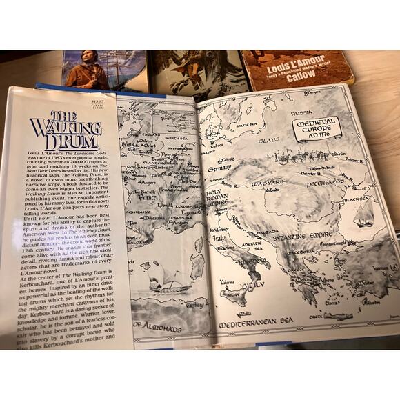 Louis L'Amour Book Lot of (4) Walking Drums, Catlow, Quick & the Dead, Sitka, PB - Picture 4 of 4